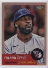 2022 Chrome Platinum Anniversary Rose Gold Refractor 15/75 Franmil Reyes 3a1