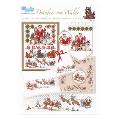 Embroidery Pattern Book: Lindner ''Draußen vom Walde''