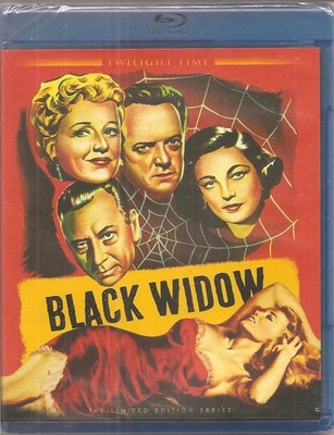BLACK WIDOW (1954) - TWILIGHT TIME LIMITED EDITION BLU-RAY - OOP