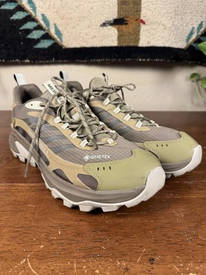 Merrell Moab Speed Gore-Tex Men s 11 Hiking Trail Shoes Waterproof Vibram