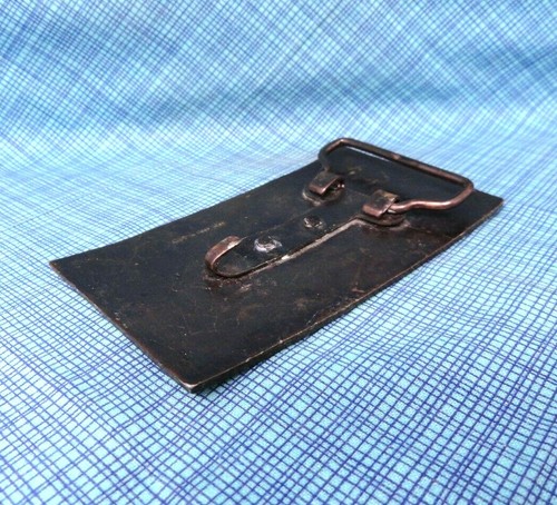 Winchester Repeating Arms Promo Belt Buckle Hunter Rifle Vtg 70s Hong Kong .A69 - Picture 6 of 7