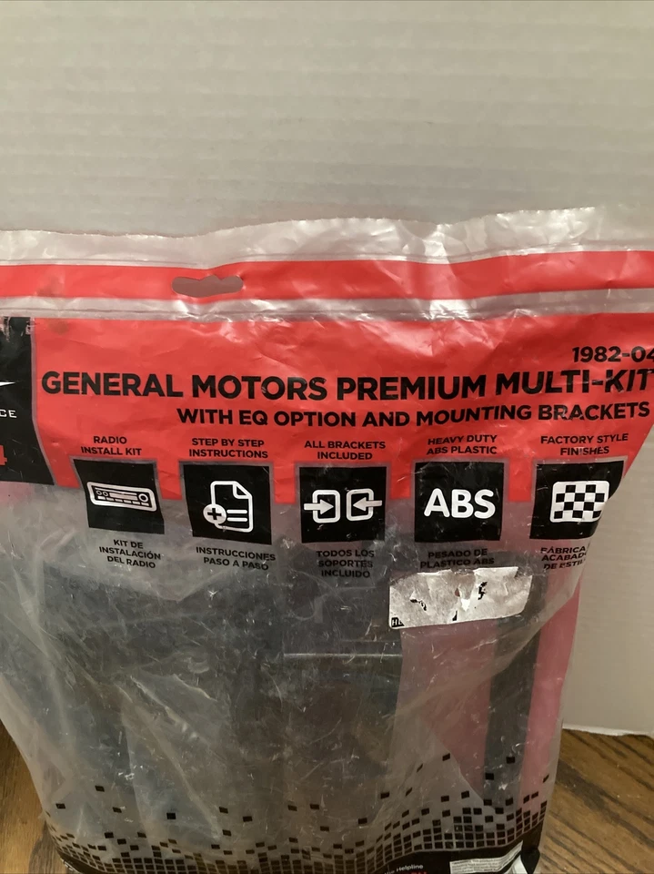 Kit de instalación de tablero multi-kit premium Metra 99-4544 1982-2004 vehículos GM NUEVO  Foto 2 de 4