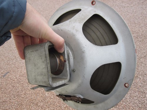 Speaker Klangfilm AlNiCo 12.6" TELEFUNKEN SIEMENS 1950's NOS horn VINTAGE STEREO - Picture 9 of 10