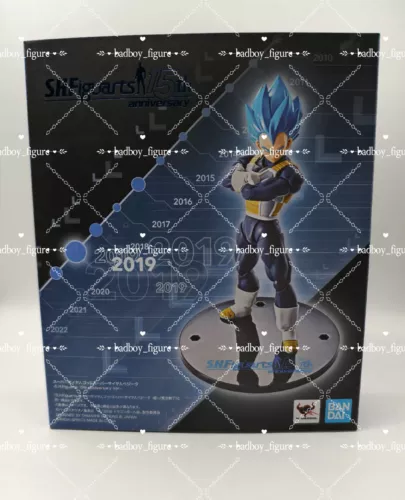 Dragon Ball Super S.H.Figuarts Super Saiyajin Dios Azul Vegeta 15ª Ver. En stock
