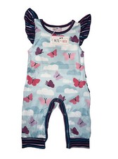 Girls Infant Baby Romper By Pete  Lucy Size 0-3 Months NWT New Butterflies