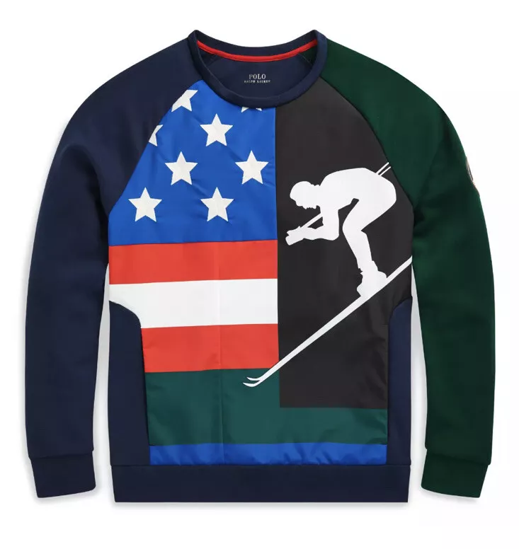 Polo ralph top lauren downhill skier