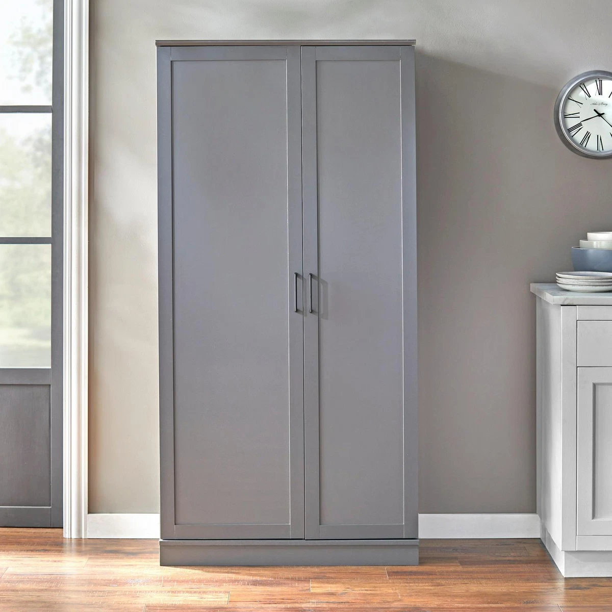 Farmhouse tall cabinet deals