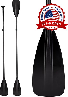 Remos ajustables para tabla de surf de remo, eje de carbono ligero y negro NUEVO