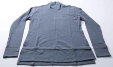 RBX Active Women's Prime Ready To Roll Mock Neck Pullover CG2 Blue Medium NWT