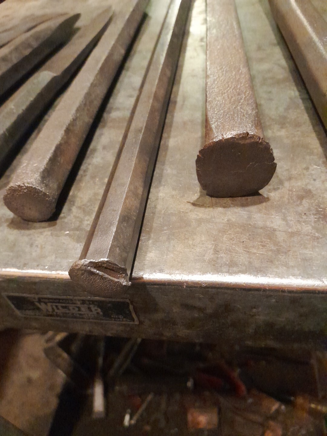 Vintage Lot Of Cold Chisels Etc Etc eBay