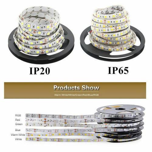 5M 10M SMD 3528 5050 5630 300LEDs RGB White LED Strip Light 12V Power Supply - Picture 3 of 12
