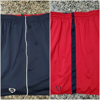 Vintage Y2K Nike Reversible Athletic Training Shorts Size Large