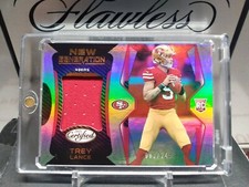 2021 Panini Certified Trey Lance New Generation Jersey Mirror SP Bronze #062/249
