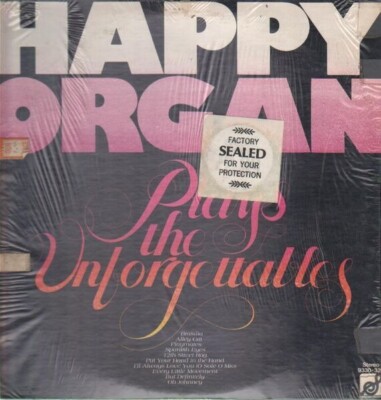 Happy Organ Plays The Unforgettables NEAR MINT Sunnyvale Rec. Vinyl LP