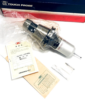 LC Touch Probe BIG CAT50 LCP40A with Key, Extra Probe TOYODA CNC (New Open Box)