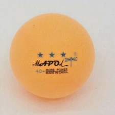 5 Pack 40mm Orange 3 Star Ping Pong Balls  TF