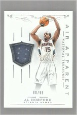 2013 NATIONAL TREASURES AIR APPARENTS #42 AL HORFORD  GU PATCH RELIC  MINT 80/99