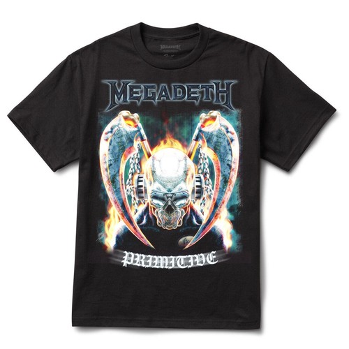 Primitive Skateboards x Megadeth United Abominations Black T-Shirt Size XL RARE - 第 1/1 張圖片