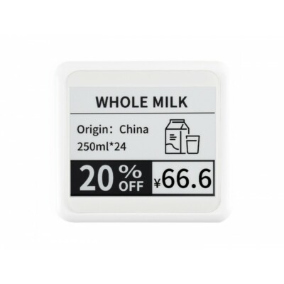 4.2inch Passive NFC-Powered e-Paper No Battery Wireless Powering & Data Transfer