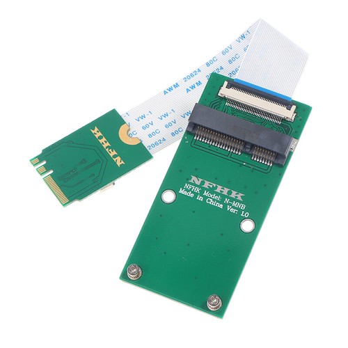 Mini PCIe WiFi card to A+E E key M.2 WiFi network card adapter extension cable - Afbeelding 9 van 12