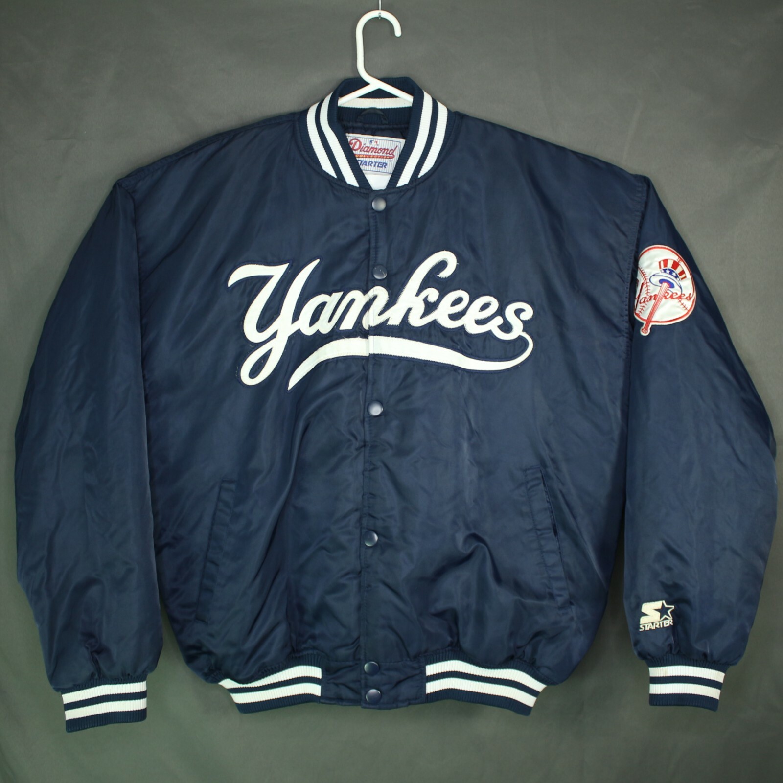 yankees diamond collection starter jacket