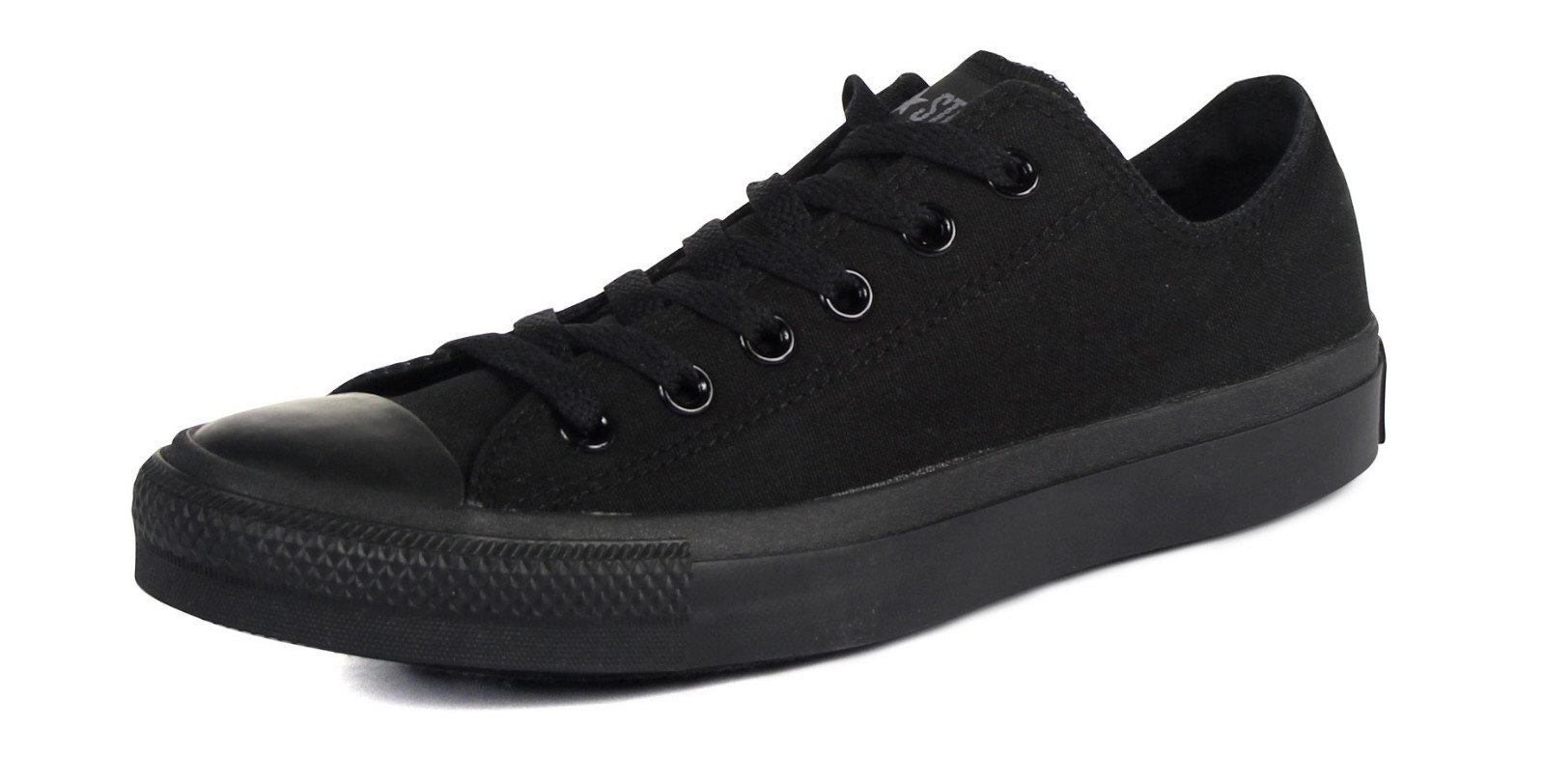 Converse Chuck Taylor All Star Ox Black Monochrome Skate Shoes for Men M5039 115-image