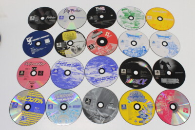 WHOLESALE LOT 20 PS1 PlayStation PS 1 Games DISC Only Japan NTSC-J