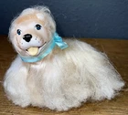 POODLE  With Hair Sweetie Pups Barbie Doll Pet Dog Vintage 1988