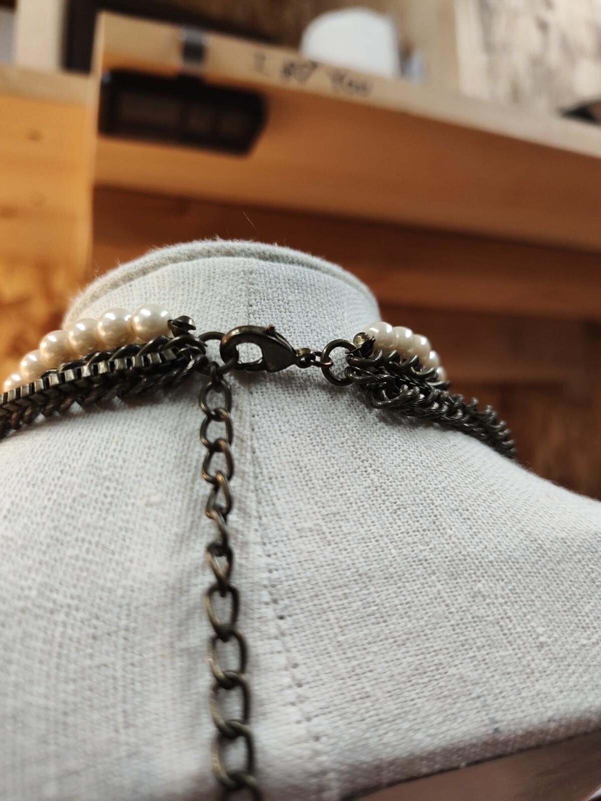 18" Multi Layer Necklace, Multiple Chain Styles A… - image 8