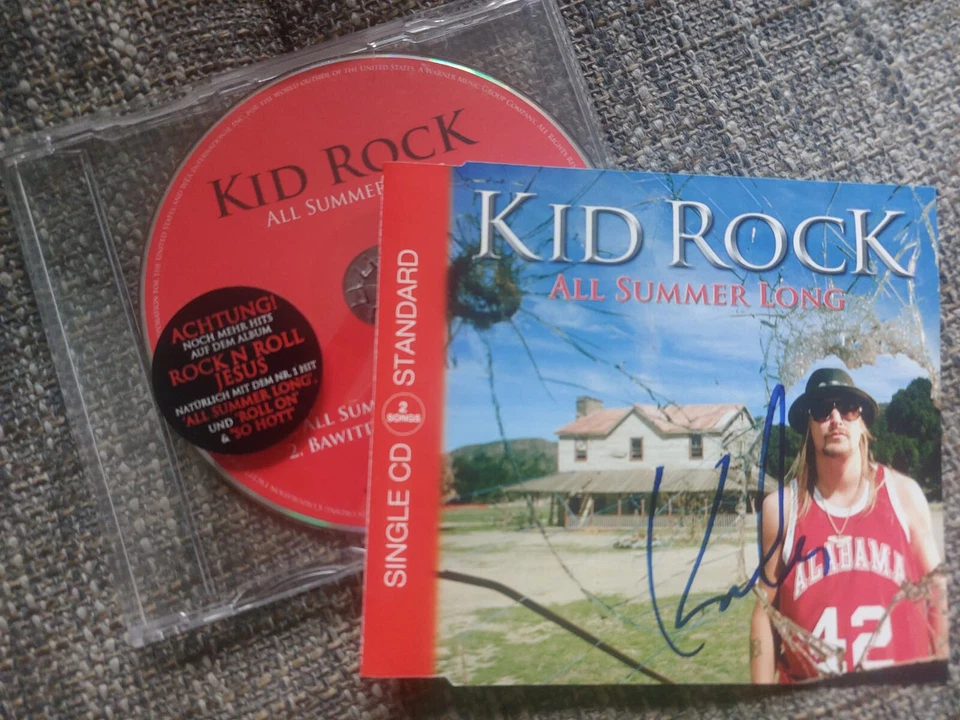 Single-CD Kid Rock - All Summer long signiert Autogramm