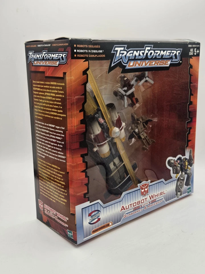 Transformers Universe Autobot Whirl & Gunbarrel and Makeshift New Factory Sealed - Image 2 of 3