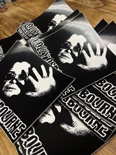 Vintage 90s New Old Stock Ozzy Osbourne Sticker Heavy Metal Rock 4.5  X 5  Black