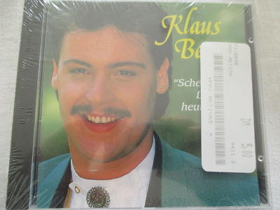 Klaus Berger - Schenk' mir dein Herz heut' Nacht - CD Neu & OVP