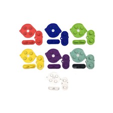 3pcs Rubber Pad GBC Button Conductive Adhesive Game Console Part for GBC Console