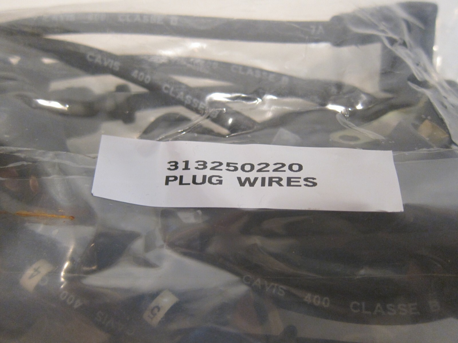 Maserati Biturbo ignition wire set NOS OEM Cavis 313250220 for two coil cars