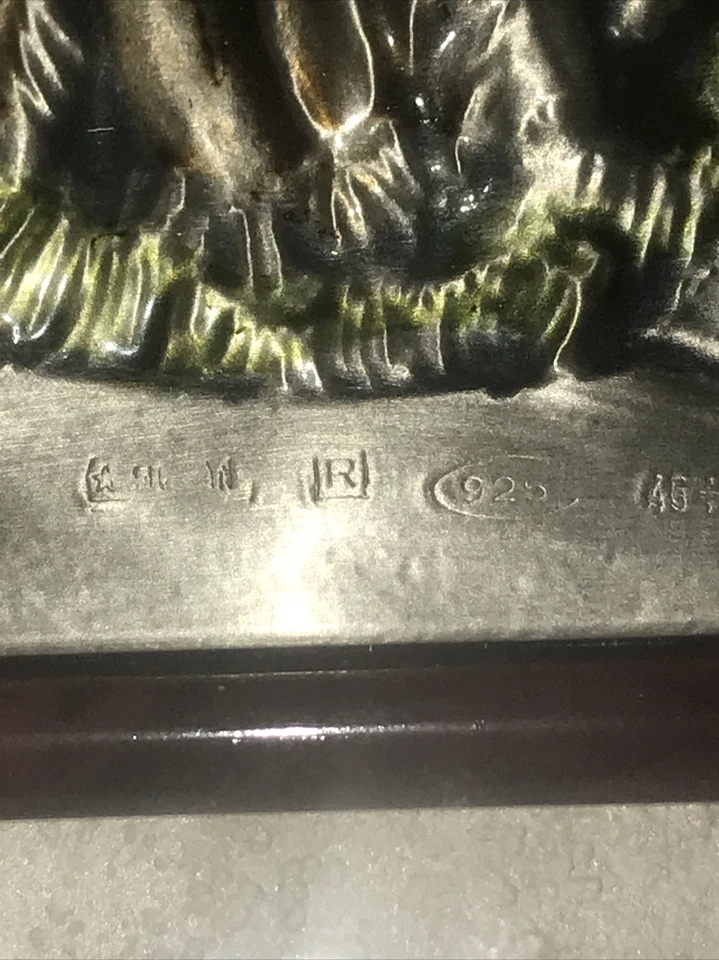 意大利语 - Heirs Pope Julian - Village - 纯银 - 艺术 - Papa G. - Relief — 第 3/4 张图片