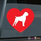 Love Cane Corso Sticker Die Cut Vinyl