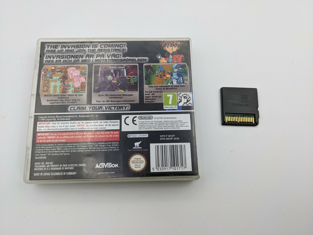 Bakugan: Rise of the Resistance - Nintendo DS - 2DS 3DS DSi - Free 