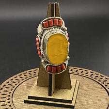 Beautiful Handmade Vintage Traditionally Crafted Tibetan Nepalese Awesome Ring