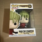 Funko Pop! Animation Vash The Stampede Trigun  #1362 Common W/ Protector