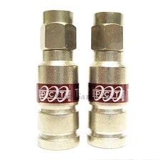 RG11 Coaxial Cable Compression Connector Metal Fittings PCT DRS 11L Heads 25pcs