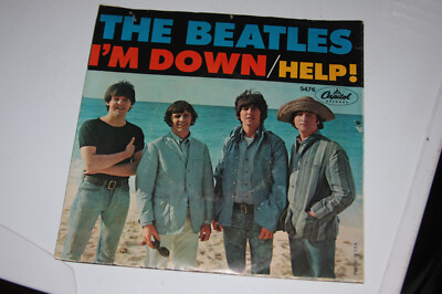 45 The Beatles Im Down