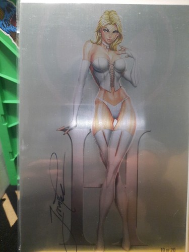 White Widow NYCC METAL & Virgin Emma Frost omaggio Jamie Tyndall entrambi FIRMATI!NM+ - Foto 6 di 19