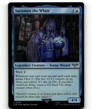 FOIL - MTG - Saruman the White 67 - The Lord of the Rings