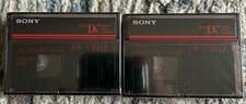 Sony DVM60 ME Mini DV Digital Video Cassette Tapes 60 Min Lot of 2 Sealed