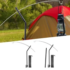 Camping Lantern Stand Lantern Pole Hanger for Outdoor Activities Backpacking