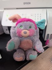 Vintage 1986 Mattel 8 Popples Pretty Bit Purple/Pink Plush w/ Tag