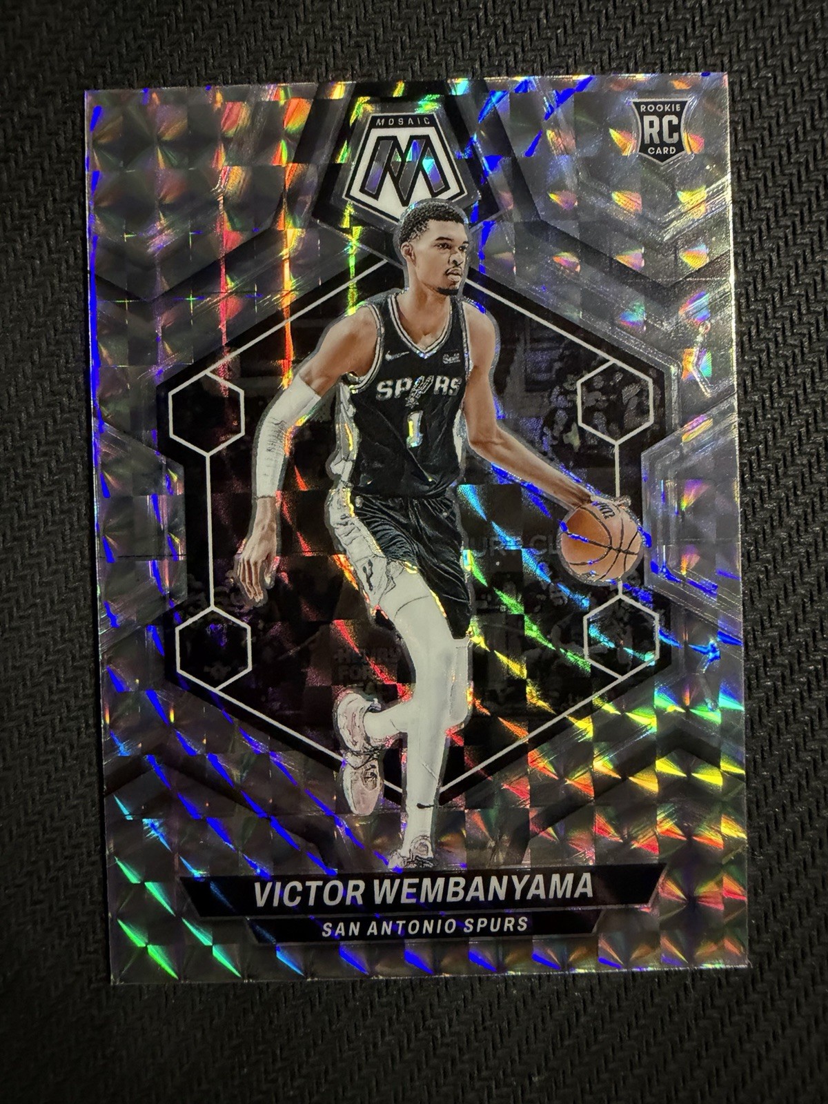 2023-24 Panini Mosaic - Rookies Victor Wembanyama #238 Mosaic Prizm (RC)