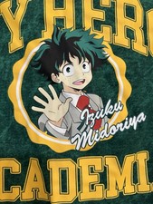 My Hero Academia Izuku Midoriya Deku Graphic T-Shirt Green - TV series Anime