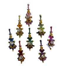 Indian Bollywood Bindi Body Jewel Self Adhesive, Crystal Forehead, Face Jewels